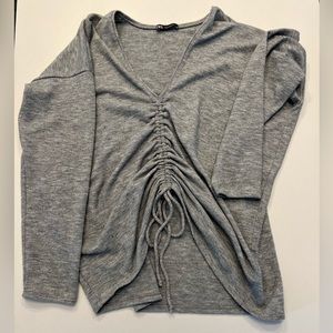 Zara long sleeve knit top